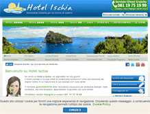 Tablet Screenshot of hotel-ischia.it